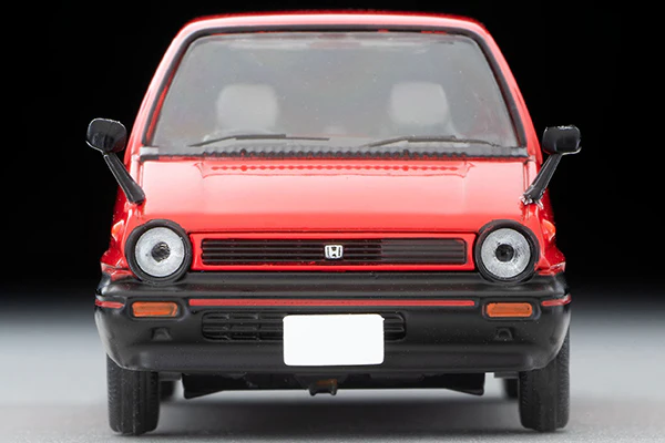 TOMYTEC Tomica Limited Vintage Neo 1/64 Honda City R Red with MOTOCOMPOwith rider figure 1981 LV-N272a - Image 5