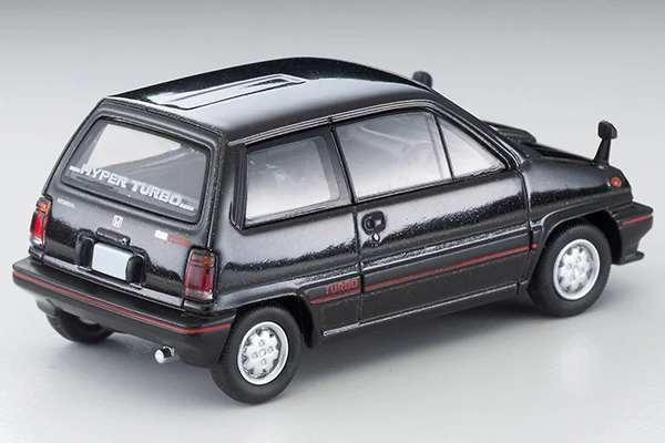 TOMYTEC Tomica Limited Vintage NEO 1/64 Honda City Turbo 82 year model (black) LV-N261a - Image 4