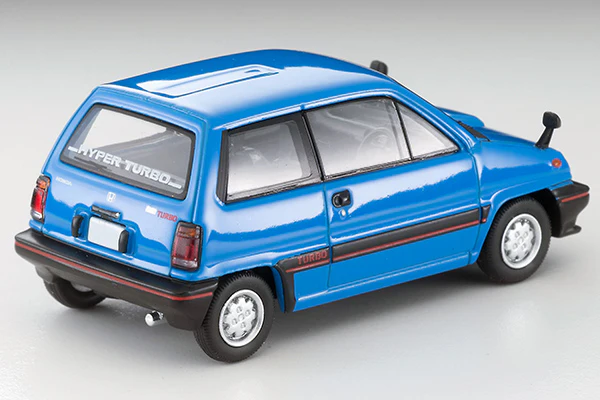 TOMYTEC Tomica Limited Vintage NEO 1/64 Honda City Turbo 82 year model (blue) LV-N261b - Image 4