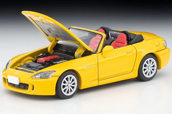 TOMYTEC Tomica Limited Vintage Neo 1/64 Honda S2000 2006 (Yellow) LV-N280b - Image 3
