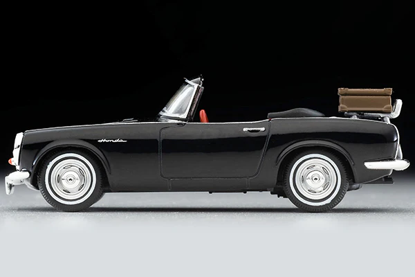 TOMYTEC Tomica Limited Vintage Neo 1/64 Honda S600 Open Top (Black) LV-199c - Image 3