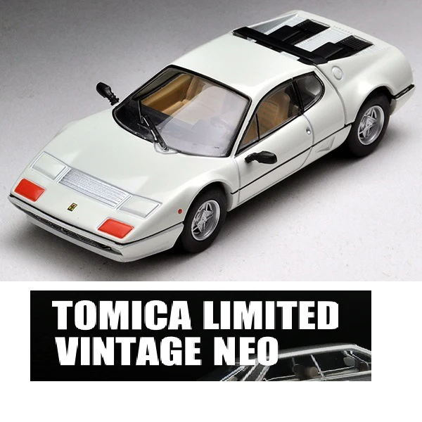 TOMYTEC Tomica Limited Vintage NEO 1/64 LV-N Ferrari 512 BBi White