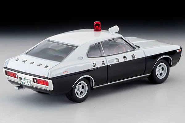 TOMYTEC Tomica Limited Vintage Neo 1/64 LV-N Seibu Keisatsu Vol.24 Nissan Laurel HT Police Car - Image 2