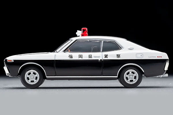 TOMYTEC Tomica Limited Vintage Neo 1/64 LV-N Seibu Keisatsu Vol.24 Nissan Laurel HT Police Car - Image 3