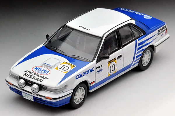 Tomytec Tomica Limited Vintage Neo 1/64 Nissan Bluebird SSS-R Calsonic #10 1989 LV-N185d - Image 5