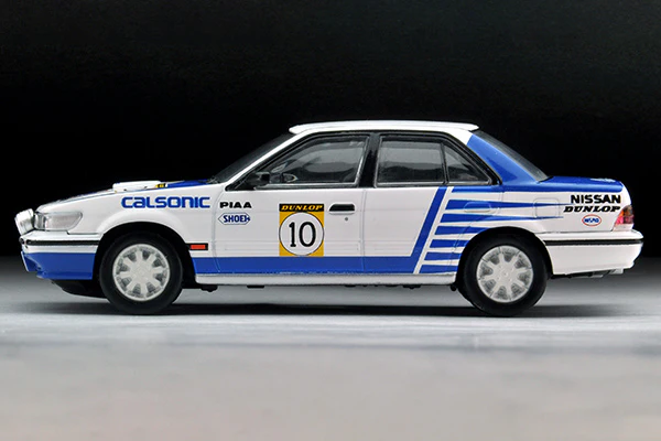 Tomytec Tomica Limited Vintage Neo 1/64 Nissan Bluebird SSS-R Calsonic #10 1989 LV-N185d - Image 9