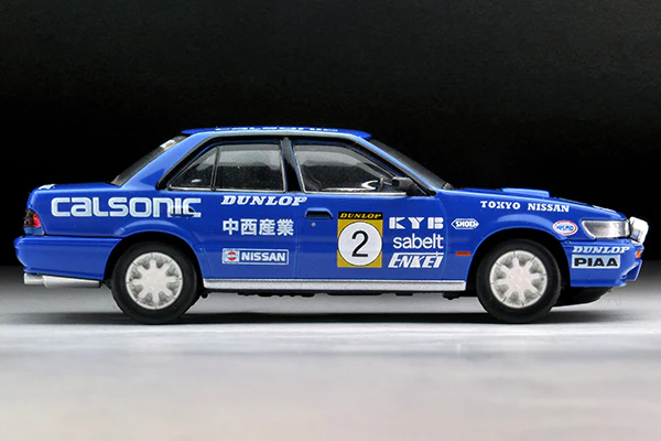 Tomytec Tomica Limited Vintage Neo 1/64 Nissan Bluebird SSS-R Calsonic #2 1989 LV-N185c - Image 10