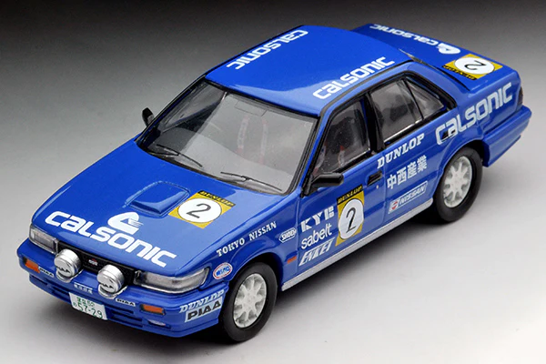 Tomytec Tomica Limited Vintage Neo 1/64 Nissan Bluebird SSS-R Calsonic #2 1989 LV-N185c - Image 5