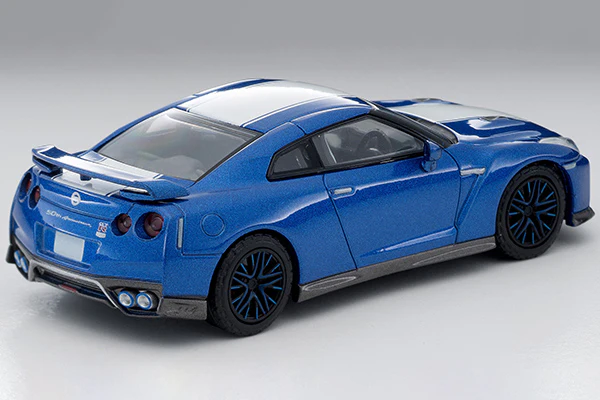 Tomytec Tomica Limited Vintage Neo 1/64 Nissan GTR 50th ANNIVERSARY Blue  LV-N200a - Image 2