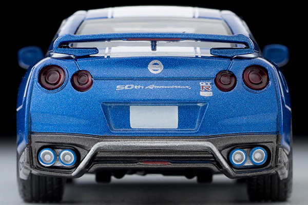 Tomytec Tomica Limited Vintage Neo 1/64 Nissan GTR 50th ANNIVERSARY Blue  LV-N200a - Image 4