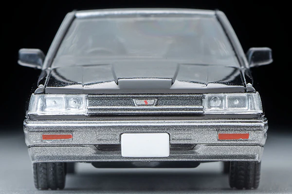 TOMYTEC Tomica Limited Vintage Neo 1/64 NISSAN SKYLINE 4 DOOR HT GTS TWINCAM 24V (BLACK/SILVER) 1986 LV-N282b - Image 3