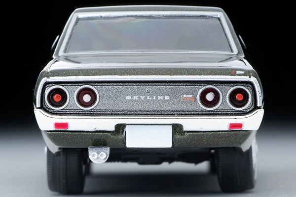 TOMYTEC Tomica Limited Vintage Neo 1/64 Ogikubo Damashii - Vol.9 Nissan Skyline 2000GT-X Green 1972 - Image 2