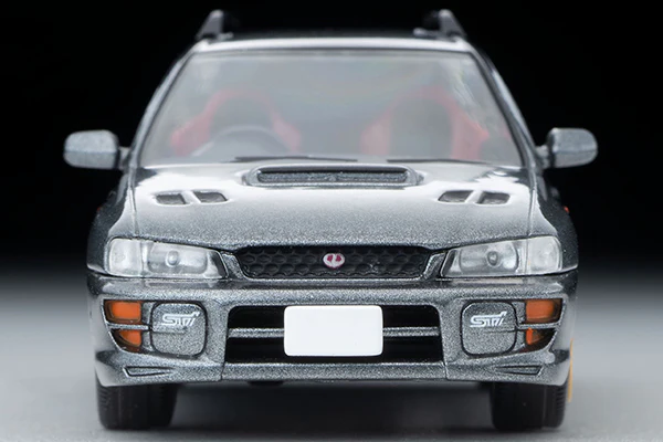 TOMYTEC Tomica Limited Vintage Neo 1/64 Subaru Impreza Pure Sports Wagon WRX STi Version V (Gray) 1998 LV-N281b - Image 5