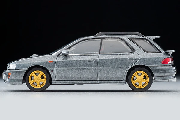 TOMYTEC Tomica Limited Vintage Neo 1/64 Subaru Impreza Pure Sports Wagon WRX STi Version V (Gray) 1998 LV-N281b - Image 6
