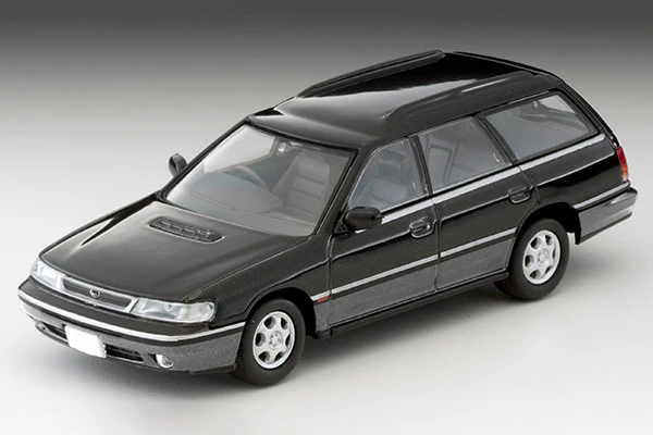 Tomytec Tomica Limited Vintage Neo 1/64 Subaru Legacy Touring Wagon GT Black/Grey LV-N201b - Image 5