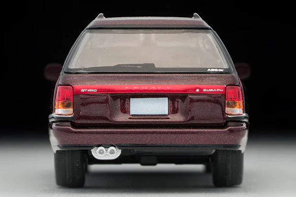 Tomytec Tomica Limited Vintage Neo 1/64 Subaru Legacy Touring Wagon GT Dark Red LV-N201a - Image 10