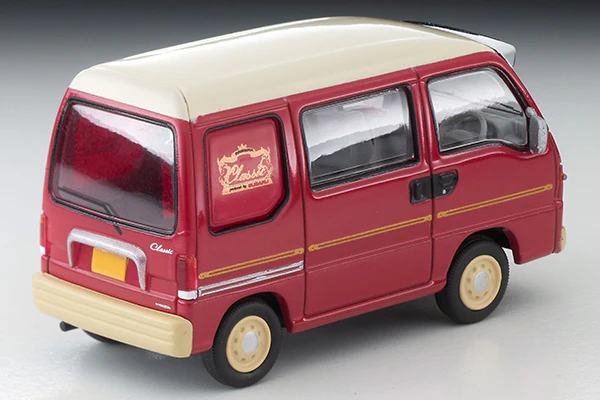 TOMYTEC Tomica Limited Vintage NEO 1/64 Subaru Sambar Diaz Classic 1996 (red / white) LV-N249b - Image 6
