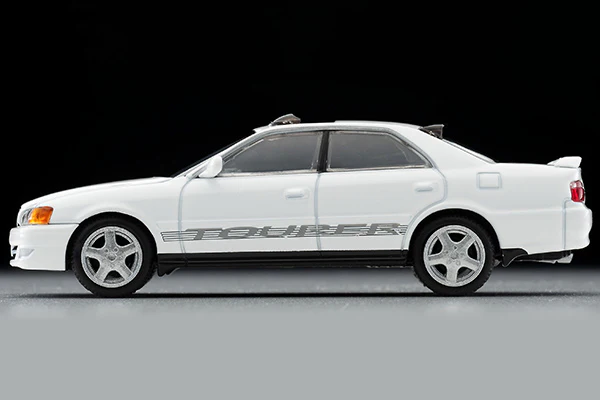 TOMYTEC Tomica Limited Vintage Neo 1/64 Toyota Chaser 2.5 Tourer S (white) 1998 model LV-N224c - Image 2