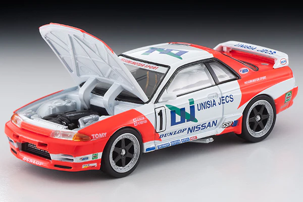 TOMYTEC Tomica Limited Vintage Neo 1/64 UNISIA JECS Skyline (1993 spec) LV-N234c - Image 5