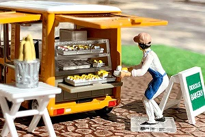 TOMYTEC Tomica Limited Vintage Neo Diocolle 1/64 Car Snap 18a Bakery - Image 4