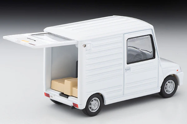TOMYTEC Tomica Limited Vintage Neo1/64 Daihatsu Mira walk-through van (white) LV-N276a - Image 3