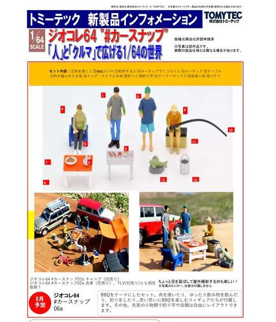 Tomytec Tomica Limited Vintage Neo1/64 Diocolle 64 Car Snap 06a BBQ - Image 3