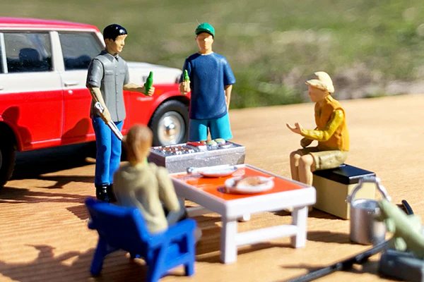Tomytec Tomica Limited Vintage Neo1/64 Diocolle 64 Car Snap 06a BBQ - Image 7