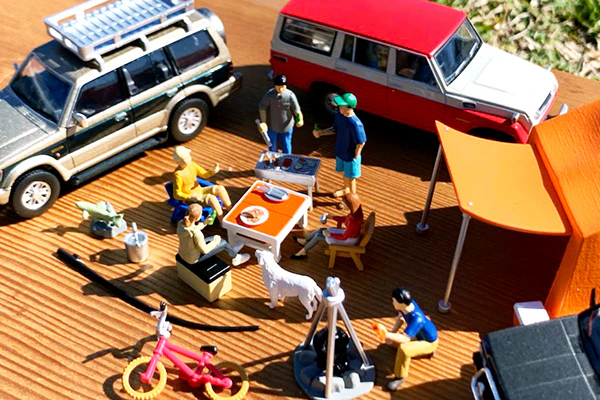 Tomytec Tomica Limited Vintage Neo1/64 Diocolle 64 Car Snap 06a BBQ - Image 8
