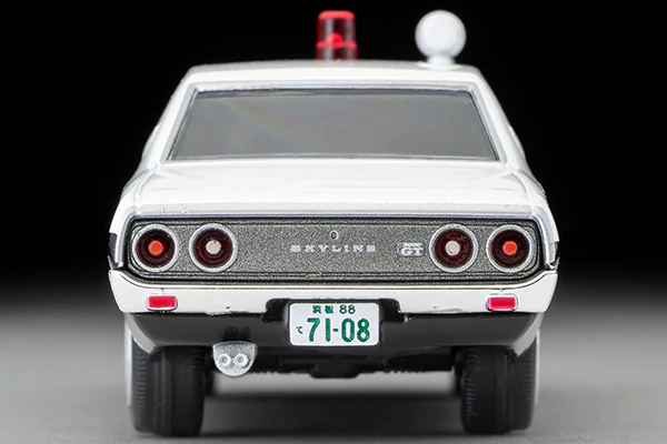 TOMYTEC Tomica Limited Vintage Neo1/64 LV-N 西部警察 Vol.25 Nissan Skyline 2000GT Patrol Car - Image 2