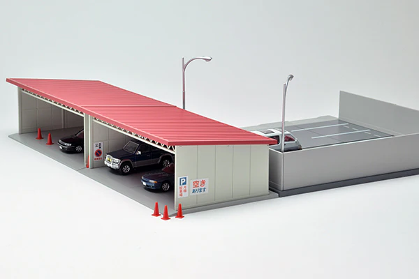 TOMYTEC TOMICARA VINTAGE 07a Parking with Roof - Image 19