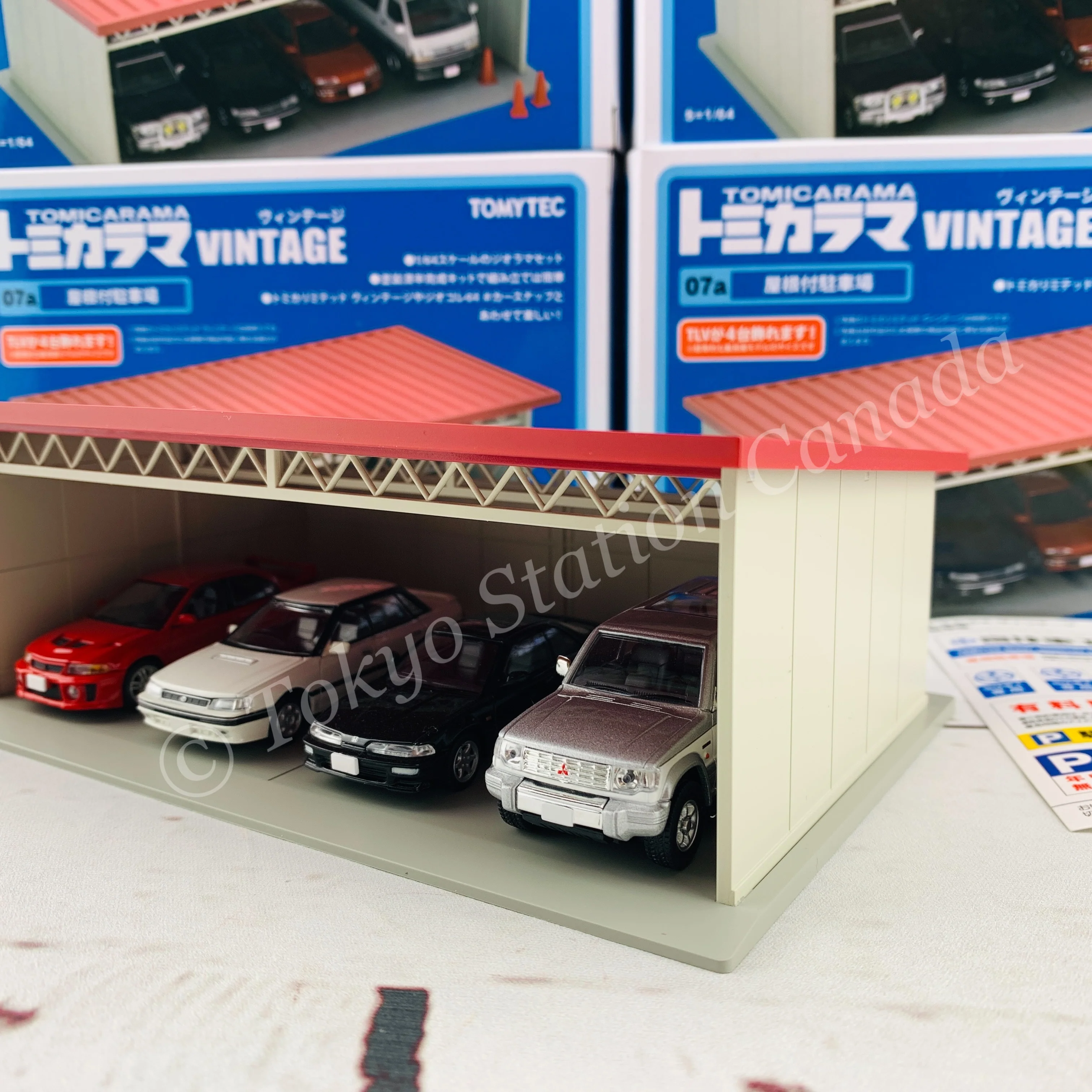 TOMYTEC TOMICARA VINTAGE 07a Parking with Roof - Image 4