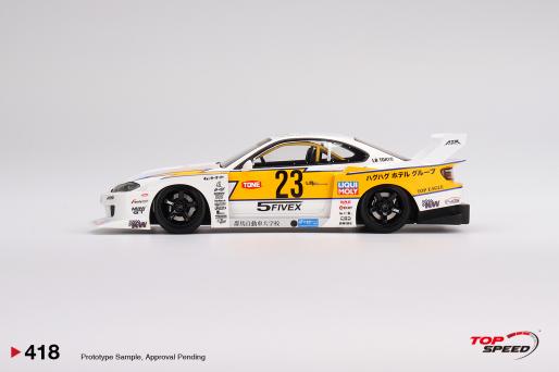 PREORDER TOP SPEED 1/18 LB-Super Silhouette Nissan S15 SILVIA Presentation TS0418 (Approx. Release Date : AUGUST 2022 subject to manufacturer's final decision) - Image 2