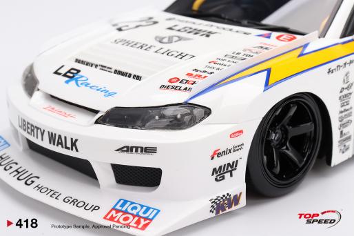 PREORDER TOP SPEED 1/18 LB-Super Silhouette Nissan S15 SILVIA Presentation TS0418 (Approx. Release Date : AUGUST 2022 subject to manufacturer's final decision) - Image 4