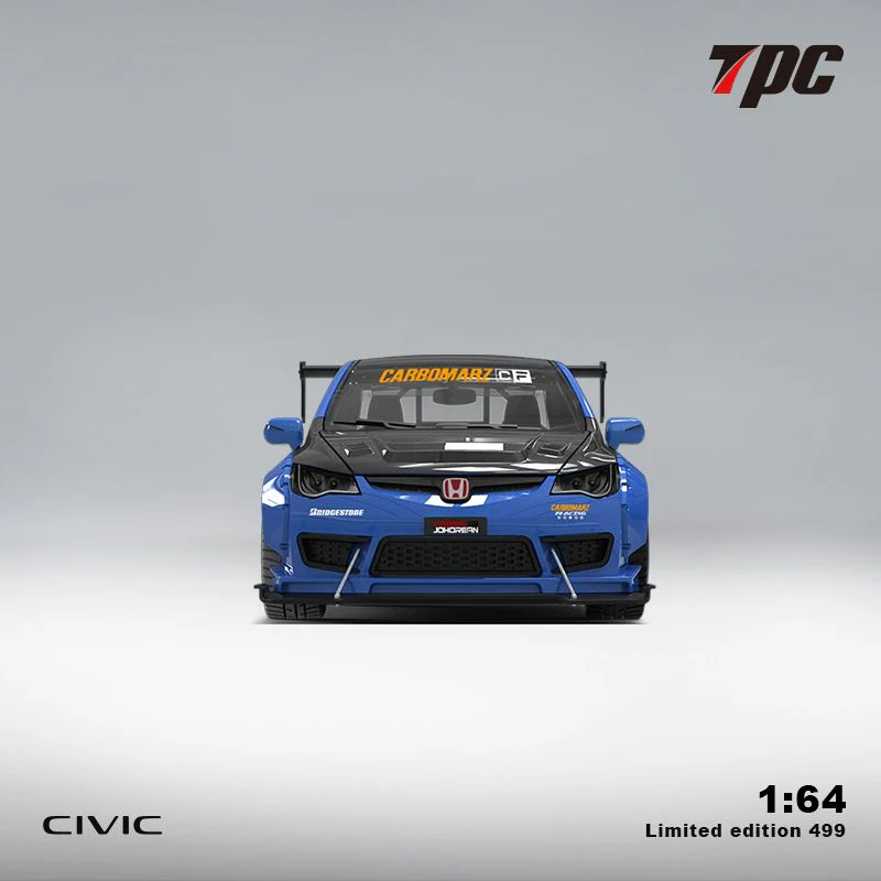TPC 1/64 Honda Civic FD2 Modified Blue - Image 2