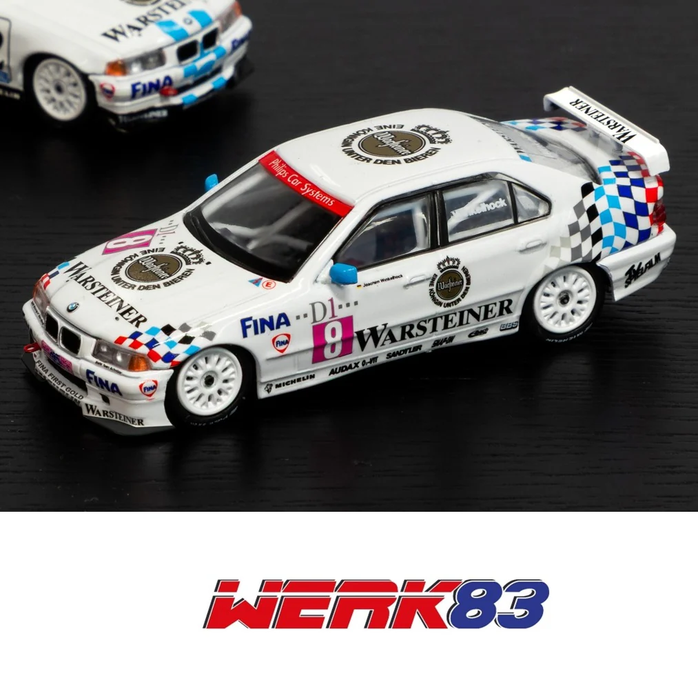 WERK83 1/64 BMW 320i STW 1995 Champion Joachim Winkelhock #8 WK83-034e - Image 2