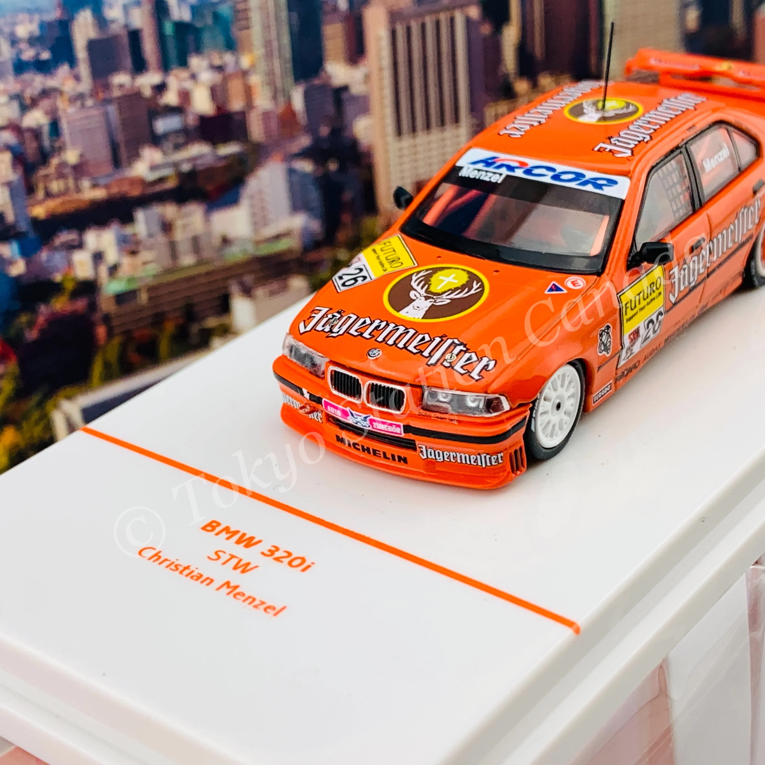 WERK83 1/64 BMW 320i STW Christian Menzel WK83-034b - Image 2