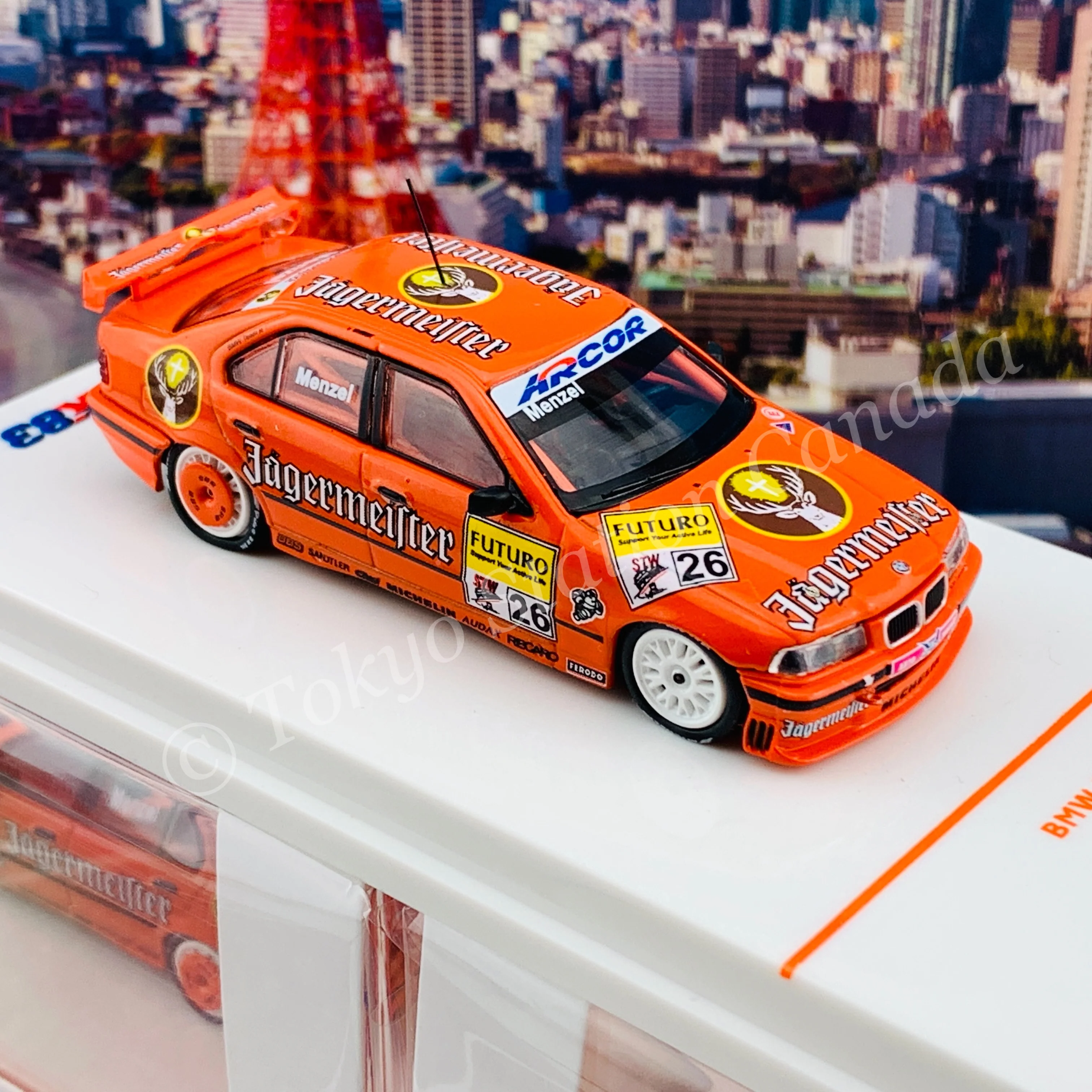 WERK83 1/64 BMW 320i STW Christian Menzel WK83-034b - Image 4