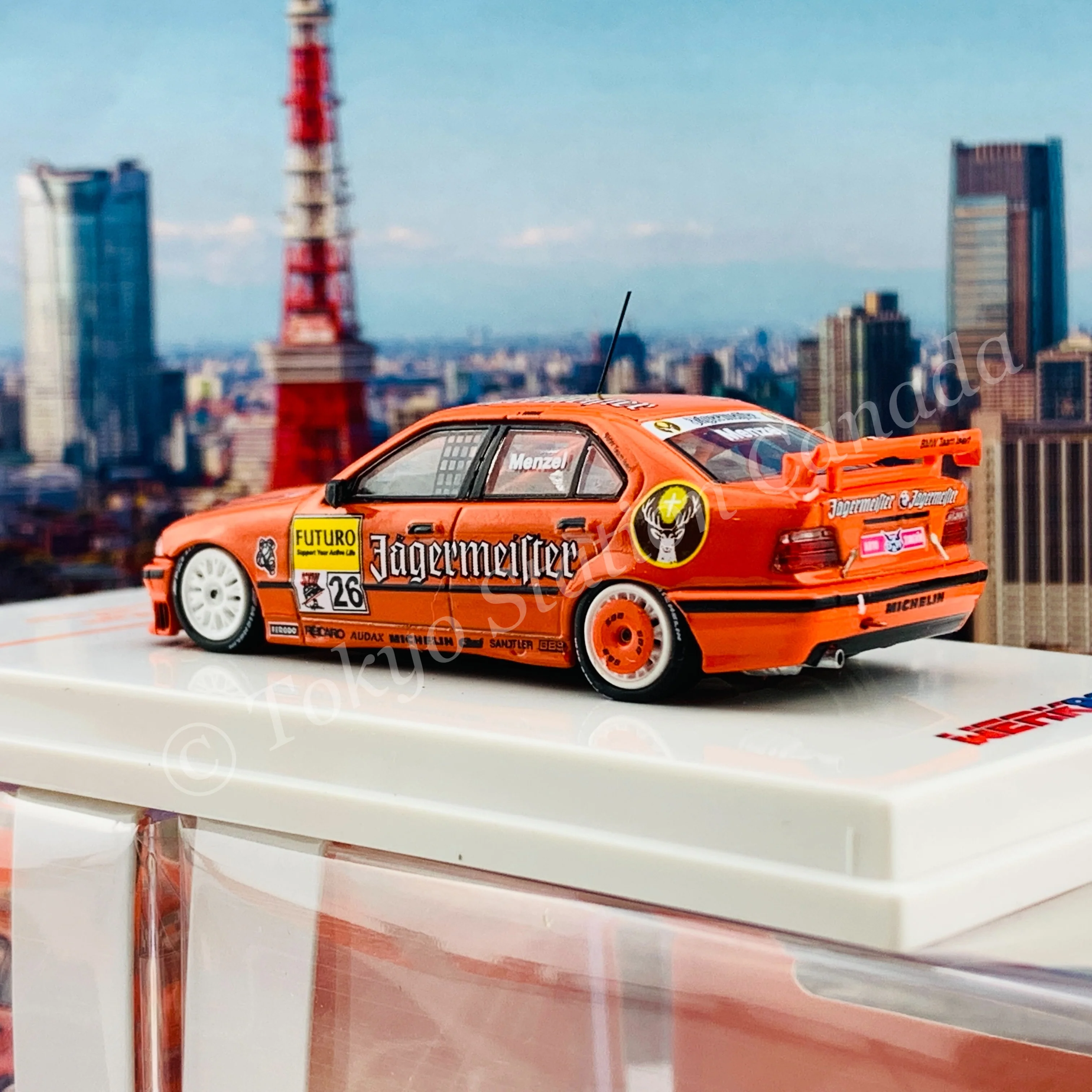 WERK83 1/64 BMW 320i STW Christian Menzel WK83-034b - Image 5