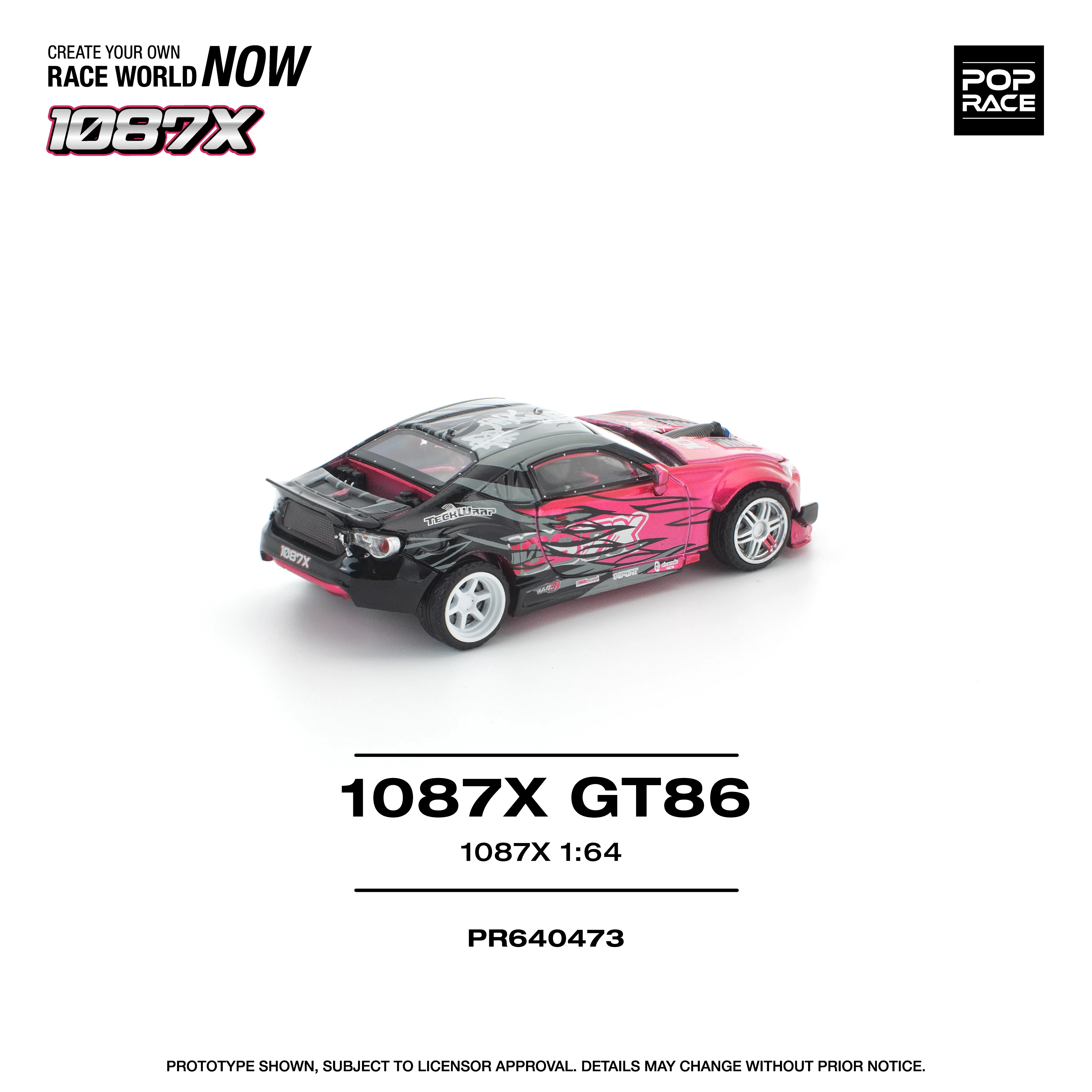 PREORDER POPRACE 1/64 1087X GT86 PR640473 (Approx. Release Date : Q1 2026 subject to the manufacturer's final decision) - Image 3