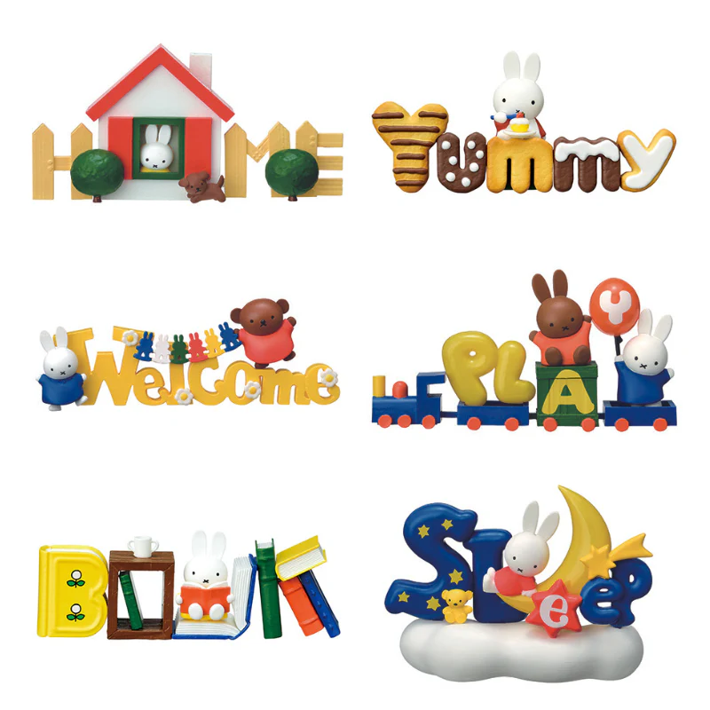 Re-MeNT miffy and friends collection of words Complete set of 6 - Image 2