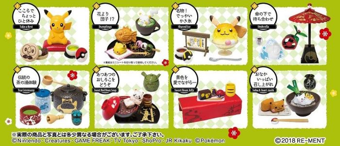 Re-MENT POKEMON TEA HOUSE AT THE MOUNTAIN PASS Pokemon Japanese Sweets - Image 5