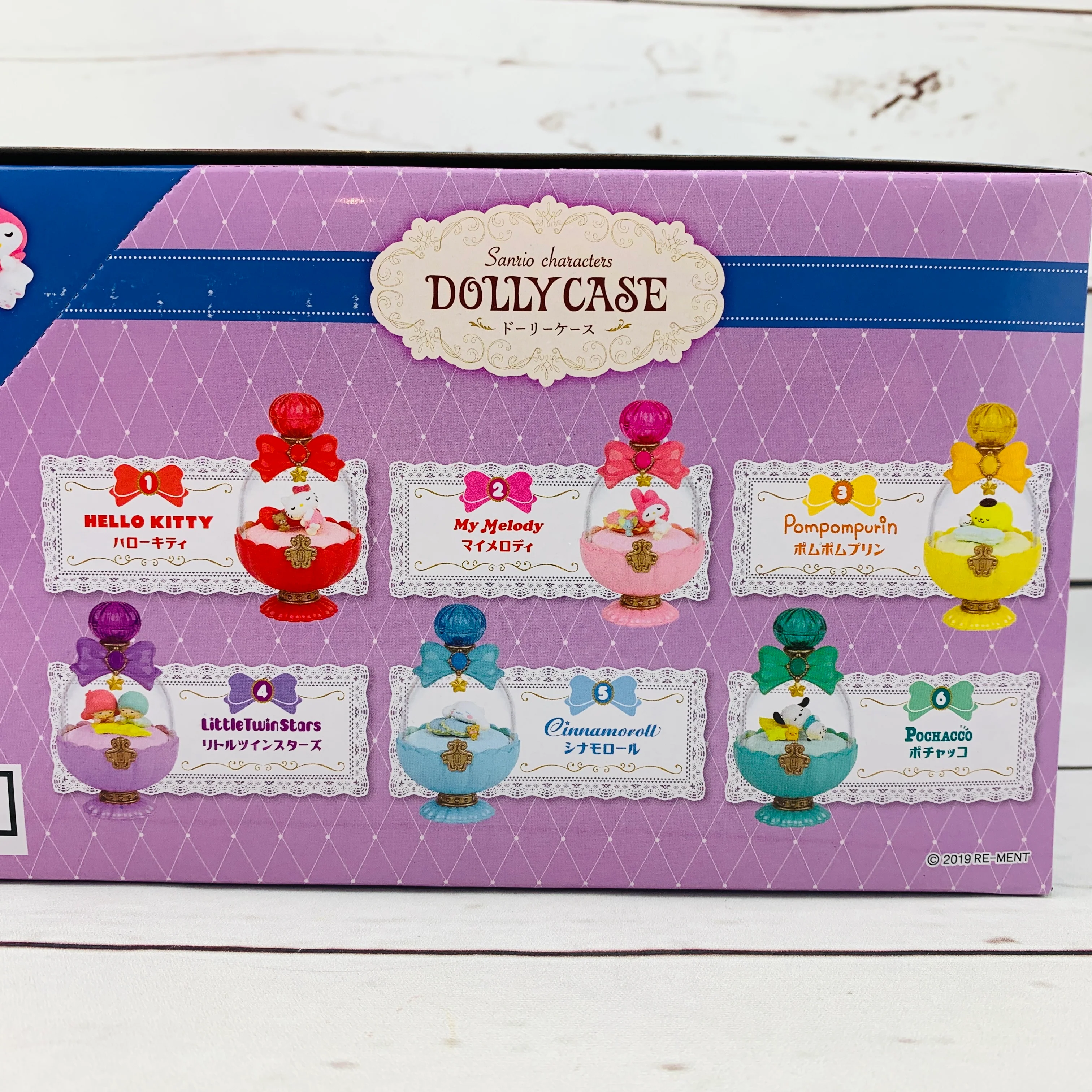 Re-MeNT Sanrio Characters DOLLY CASE Complete set of 6 (Shokugan Candy Toy) - Image 6