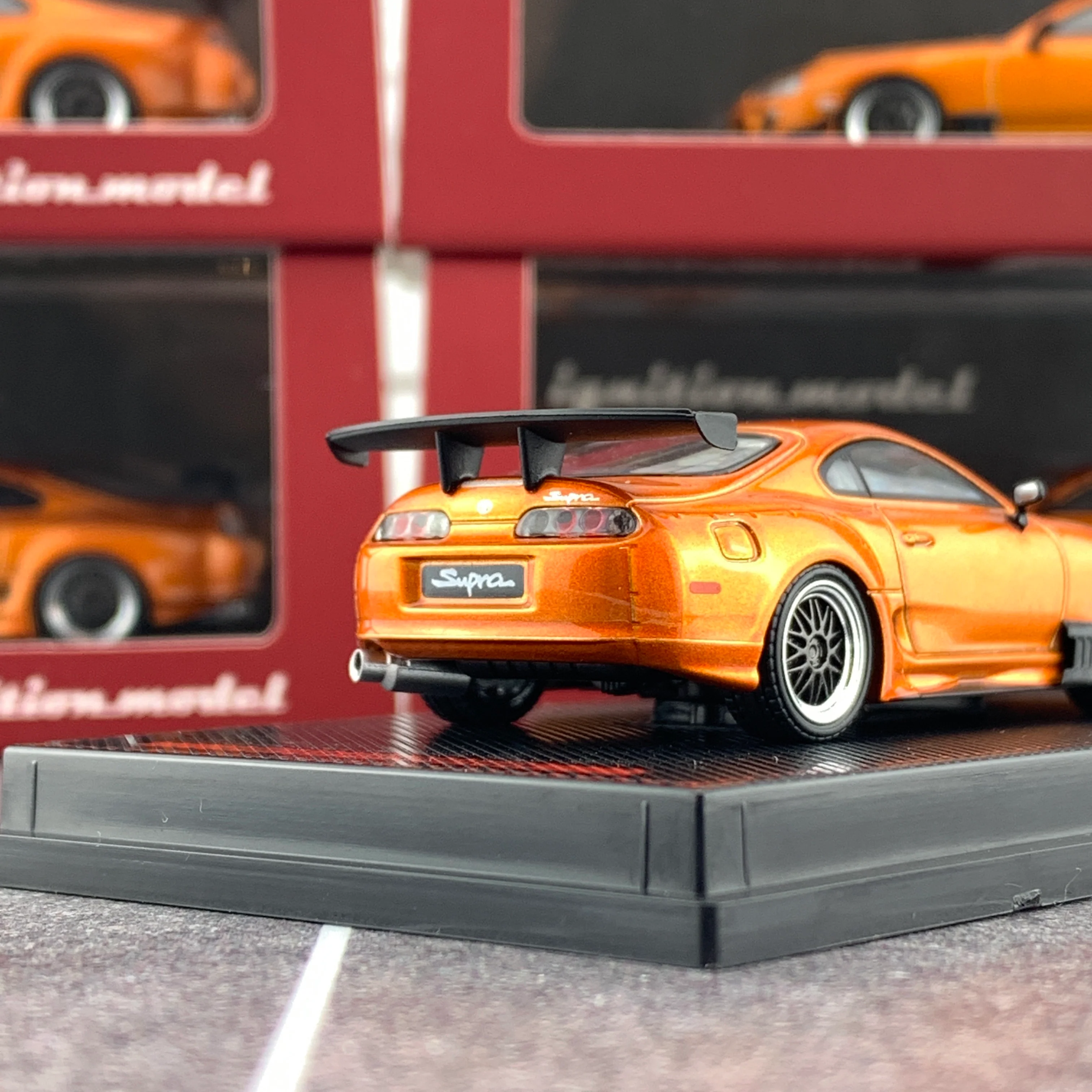 Ignition Model 1/64 Toyota Supra (JZA80) RZ Orange Metallic IG1864 - Image 5