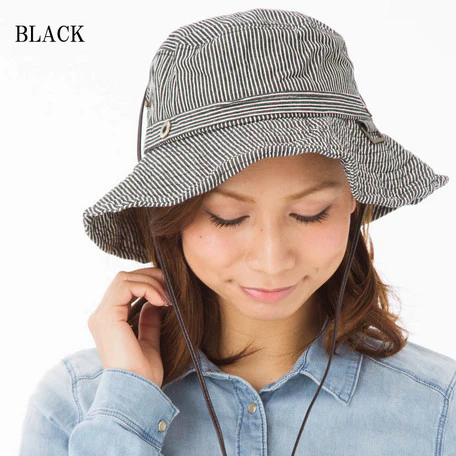 Safari 2-way Hat - Black - Image 9
