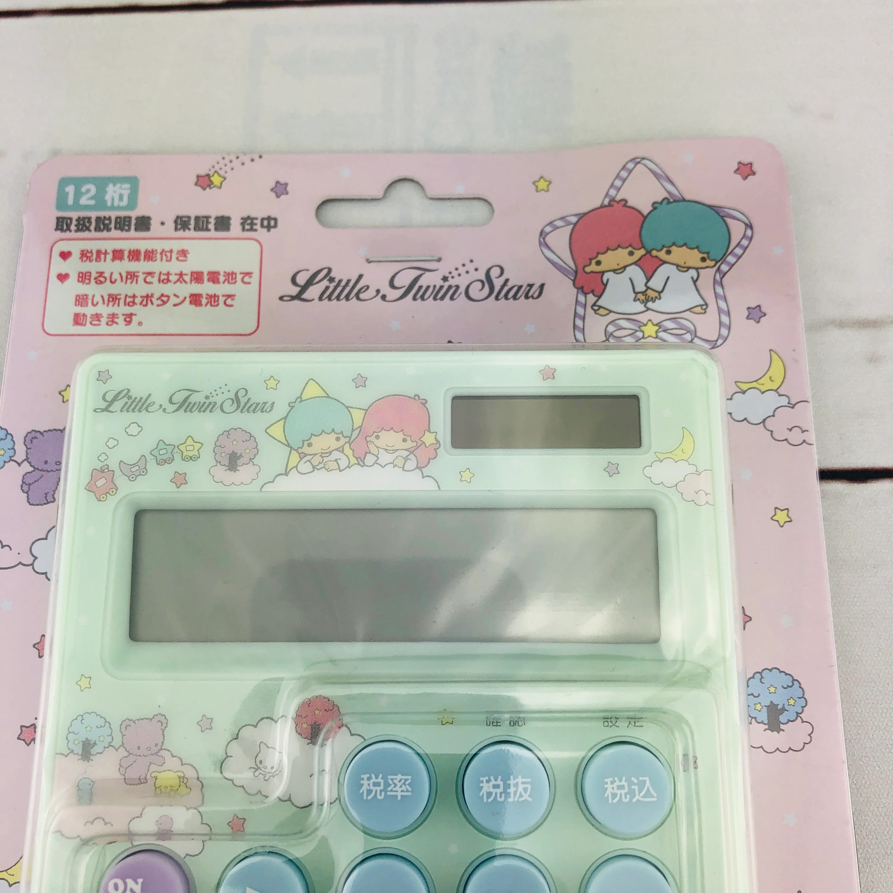 Sanrio Original Little Twin Stars 12 Digit Calculator D960 - Image 2
