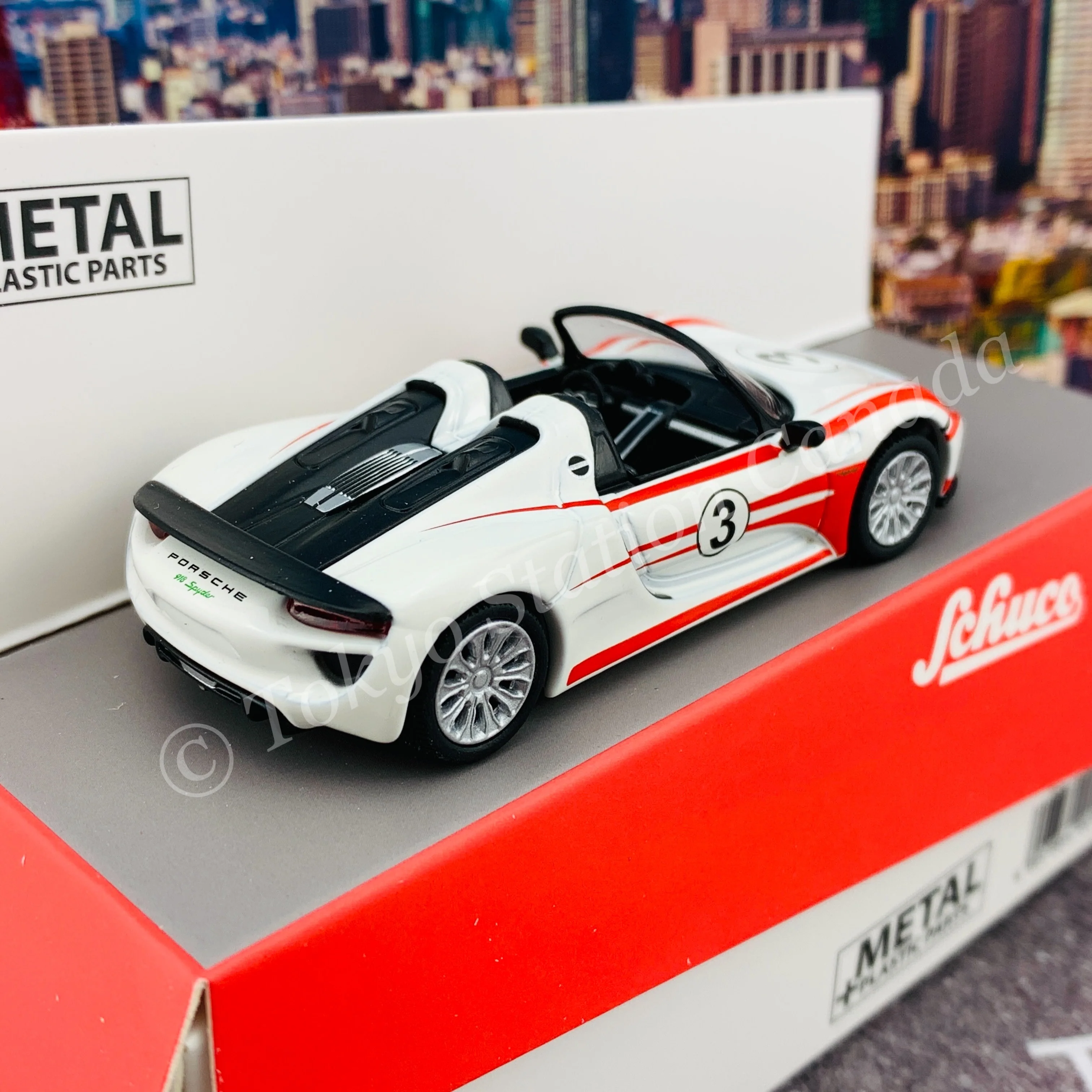 Schuco 1/64 Porsche 918 Spyder No.3 452021200 - Image 3