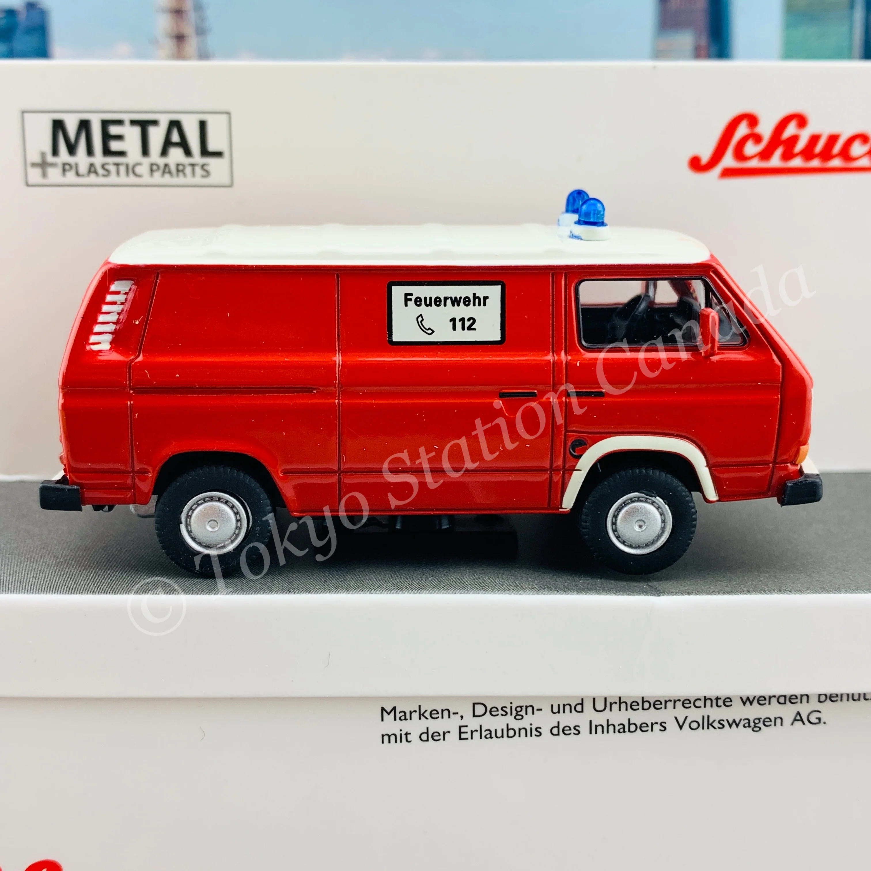 Schuco 1/64 Volkswagen T3 "Feuewehr" 4520279000 - Image 2