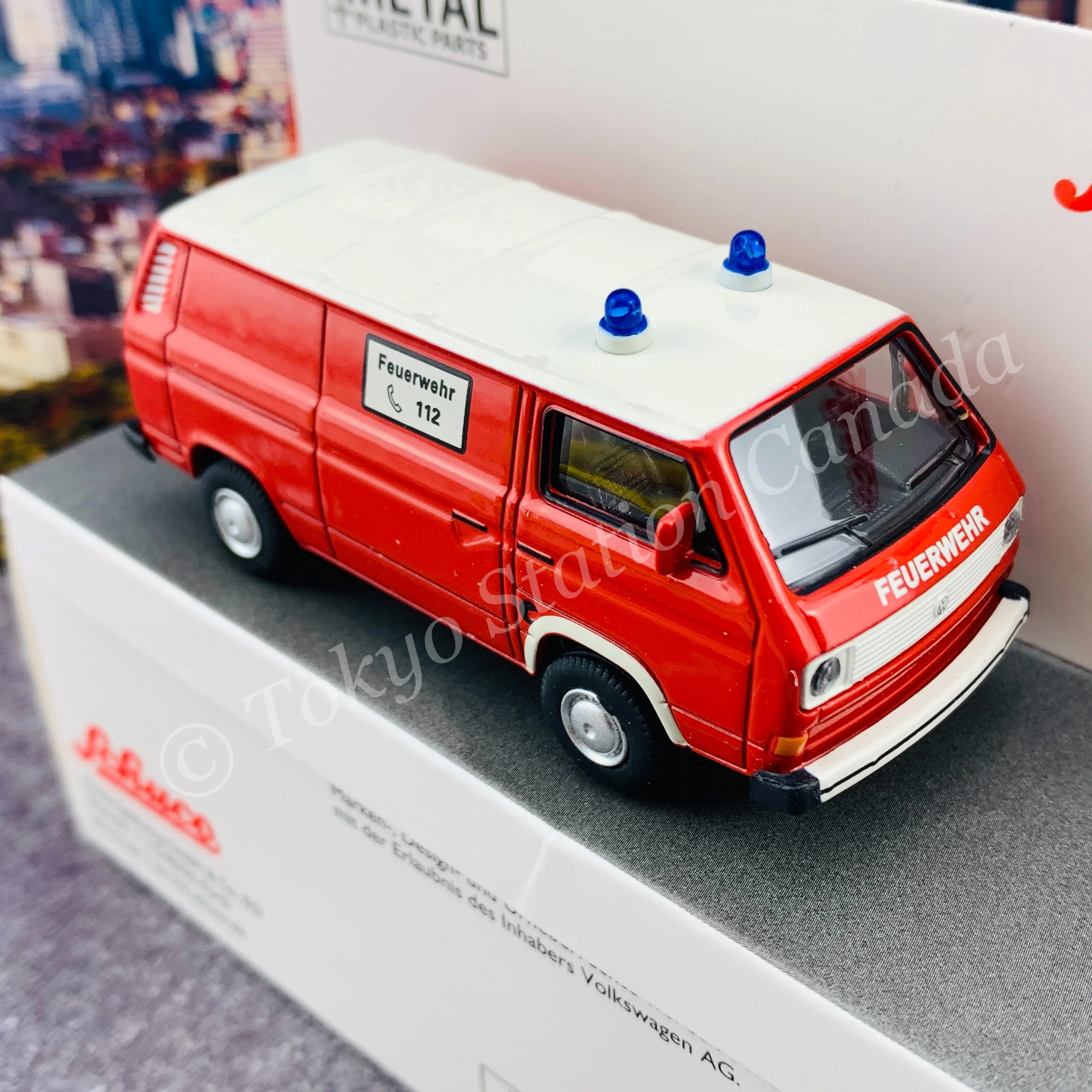 Schuco 1/64 Volkswagen T3 "Feuewehr" 4520279000 - Image 3