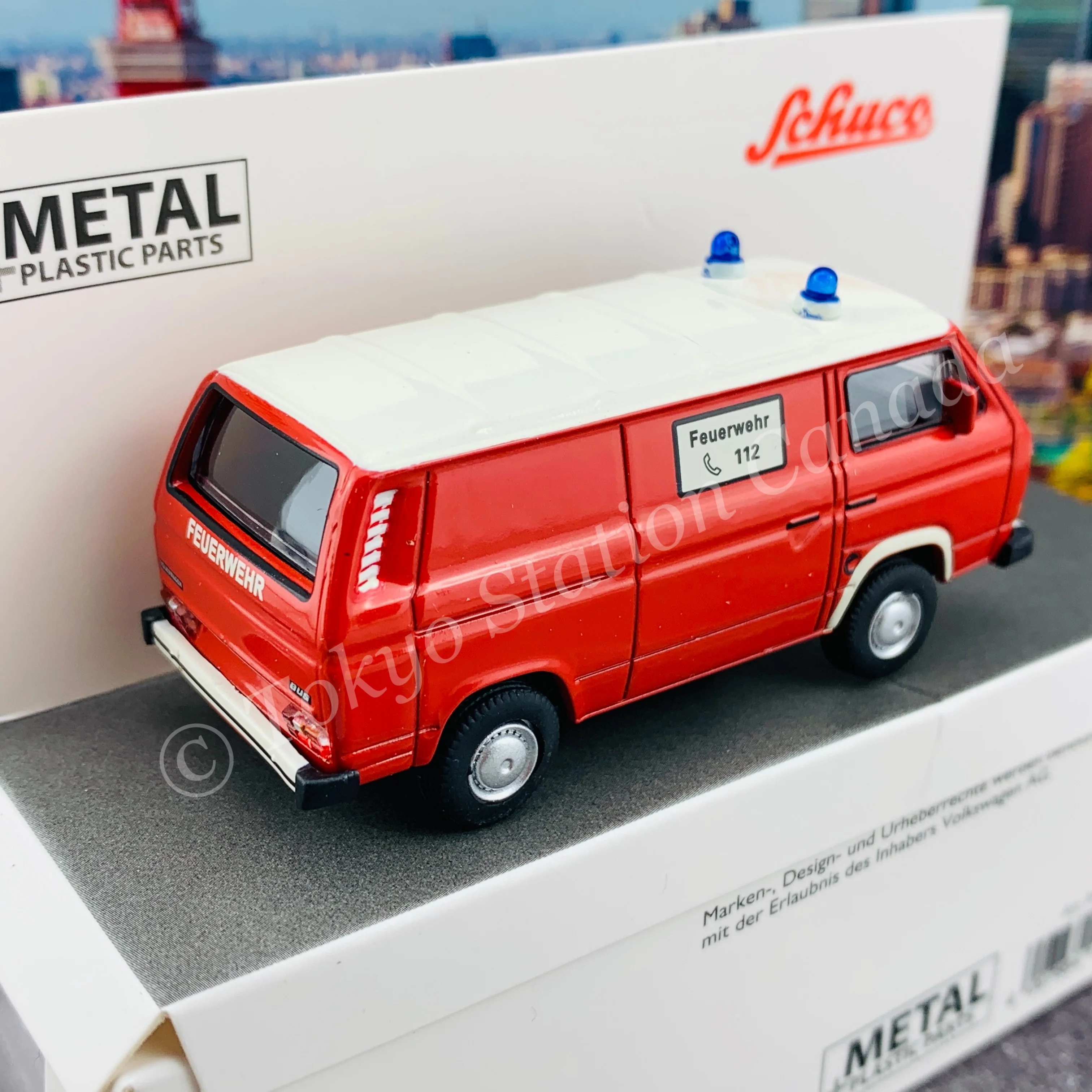 Schuco 1/64 Volkswagen T3 "Feuewehr" 4520279000 - Image 4