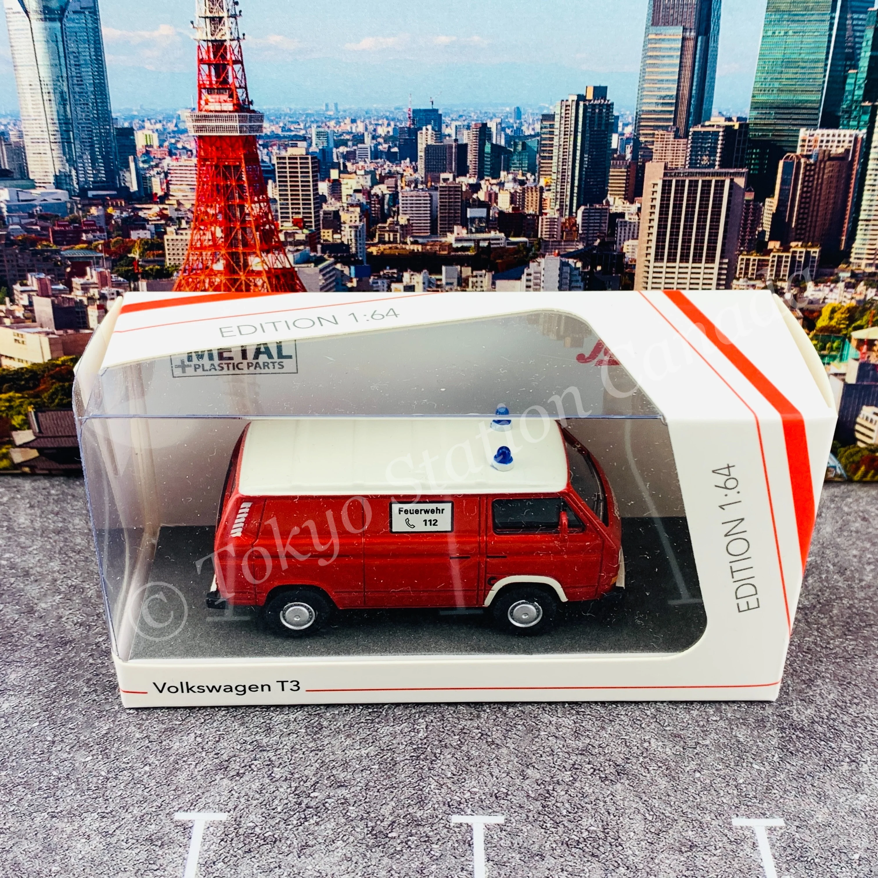 Schuco 1/64 Volkswagen T3 "Feuewehr" 4520279000 - Image 6